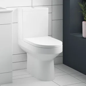 EcoDelux Metro Water Saving Close Coupled Toilet + Soft Close Seat