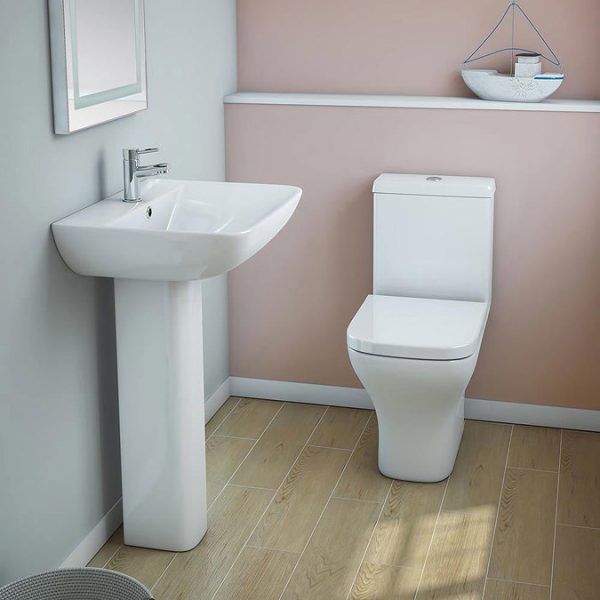 EcoDelux Venice Water Saving Close Coupled Toilet + Soft Close Seat - Image 2