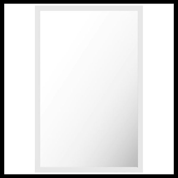 Mode Hale Gloss White 800 x 550mm Bathroom Mirror - Image 2