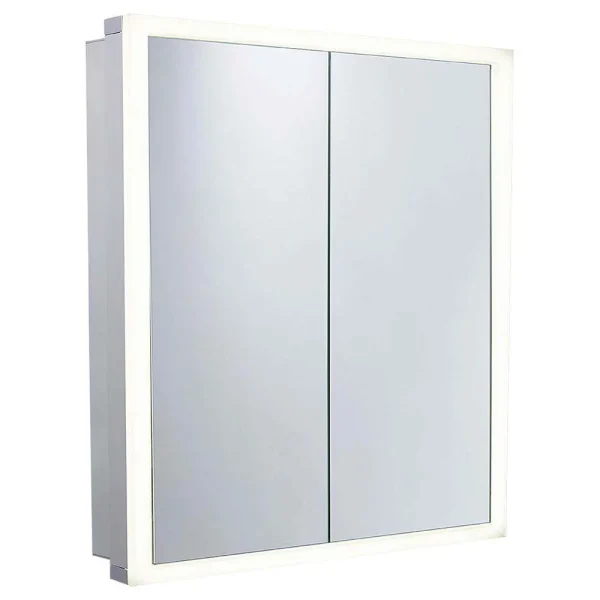 Roper Rhodes Contrast Double Door Illuminated Mirror Cabinet