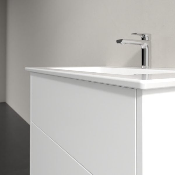 Villeroy and Boch Finero Glossy White 800mm Wall Hung 2 Drawer Vanity Unit - Image 8