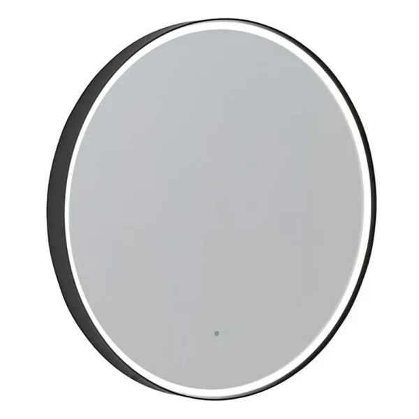 Roper Rhodes Frame 800mm LED Illuminated Round Mirror   Grey