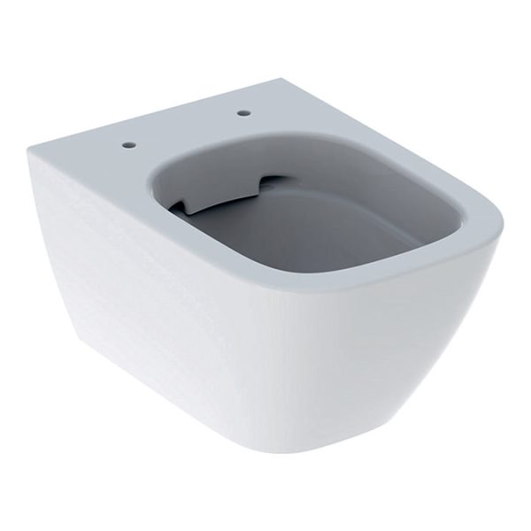Geberit 112cm Frame with Delta30 Flush Plate + Smyle Compact Rimless Wall Hung Pan with Soft Close Seat - Image 6
