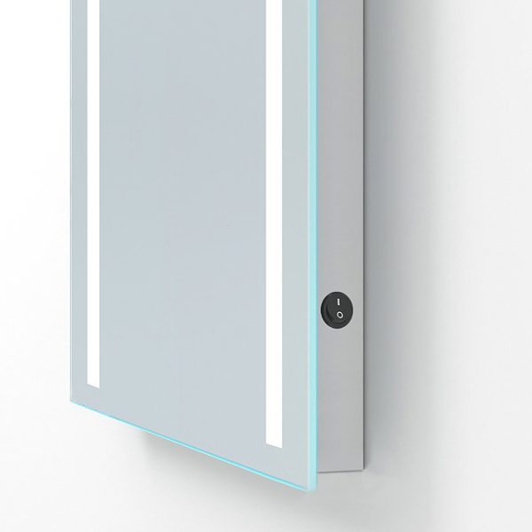 Brooklyn 500 x 700mm Battery Operated Illuminated LED Mirror - Image 4
