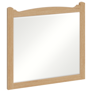 Burlington Guild 600mm Mirror   Light Oak