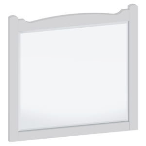 Burlington Guild 600mm Mirror   Varley White