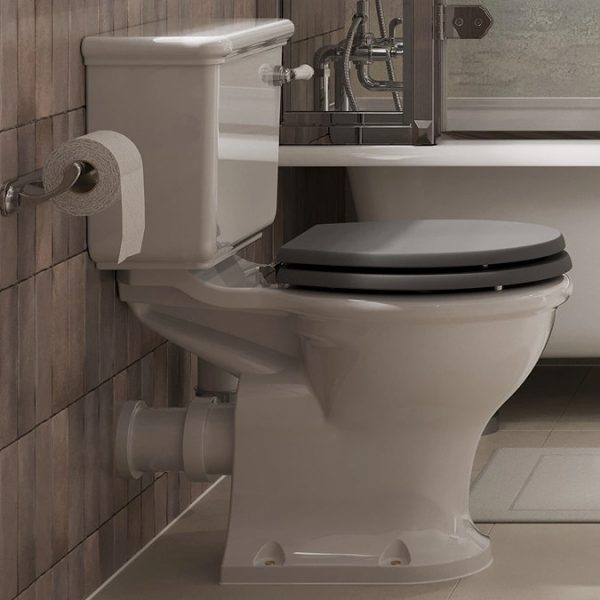 Burlington Guild Close Coupled Toilet with Slimline Lever Cistern - Image 4