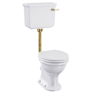 Burlington Guild Low Level Toilet   Gold