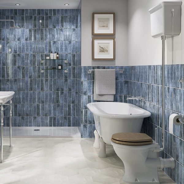 Burlington Guild High Level Toilet   Chrome - Image 2