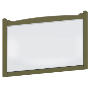 Burlington Guild 850mm Mirror   Carlyle Green