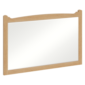 Burlington Guild 850mm Mirror   Light Oak