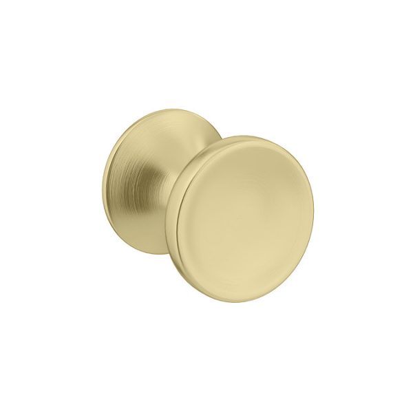 Roxbury Traditional 600mm Satin White Vanity Unit   Floor Standing 2 Door Unit with Brushed Brass Handles - Image 6