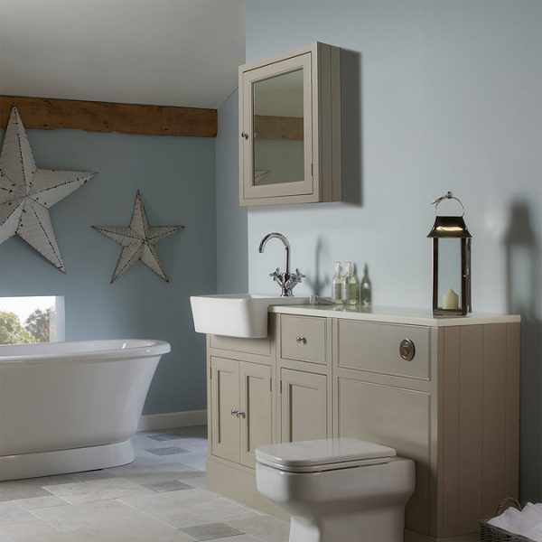 Roper Rhodes Hampton 565mm Mirror Cabinet   Mocha - Image 2