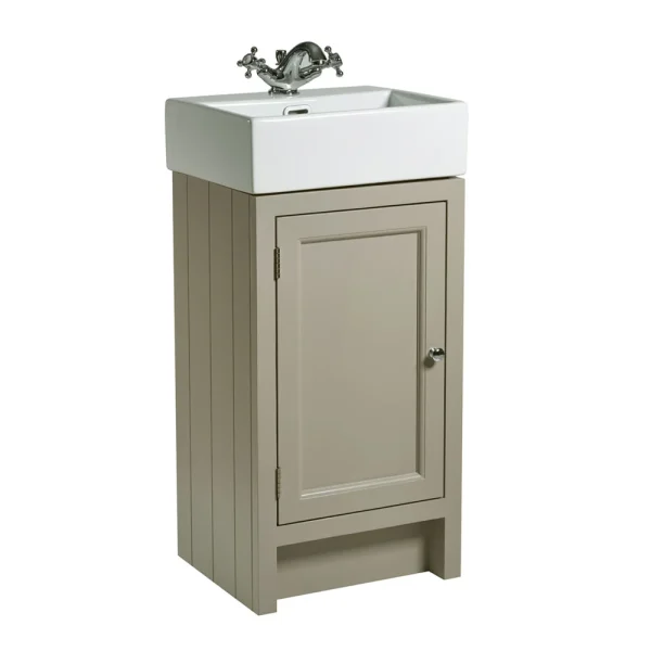 Roper Rhodes Hampton Cloakroom Unit & Basin   Mocha