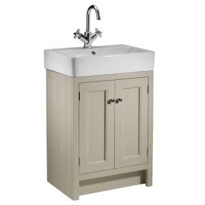 Roper Rhodes Hampton 575mm Countertop Unit & Basin   Mocha