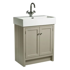 Roper Rhodes Hampton 700mm Countertop Unit & Basin   Mocha