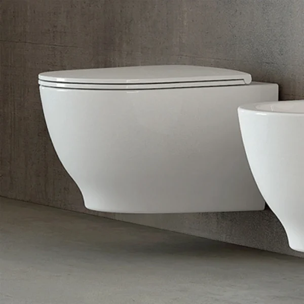 RAK Harmony Wall Hung Pan + Soft Close Urea Seat