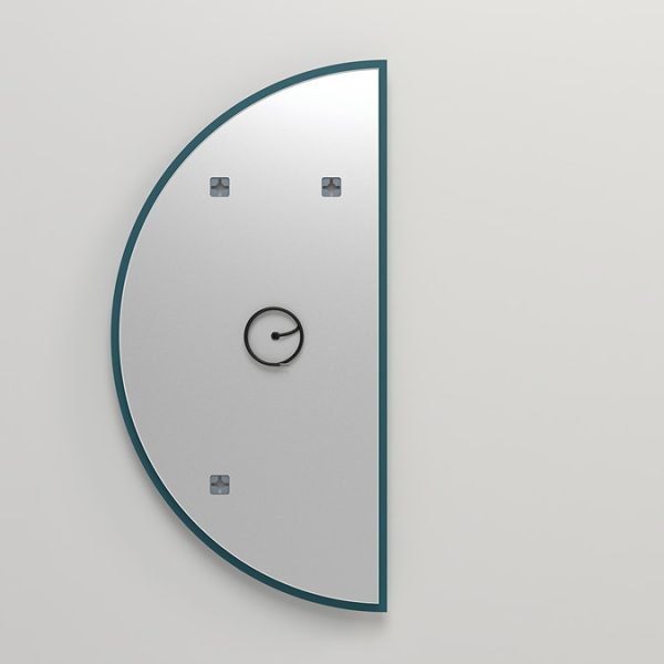 Horizon LED Backlit Semi Circular Mirror 1000 x 500mm with Anti Fog and Touch Sensor - Image 4