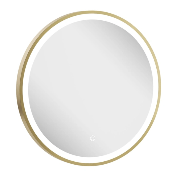 Crosswater Infinity 500mm Illuminated Mirror   Brushed Brass