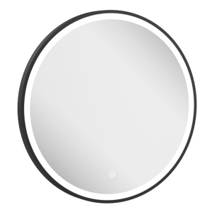 Crosswater Infinity 600mm Illuminated Mirror   Matt Black