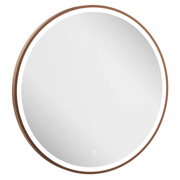 Crosswater Infinity 700mm Illuminated Mirror   Brushed Bronze - Image 3