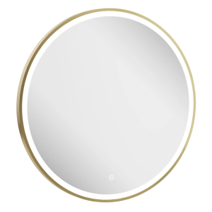 Crosswater Infinity 700mm Illuminated Mirror   Brushed Brass