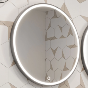 Crosswater Infinity 700mm Illuminated Mirror   Slate