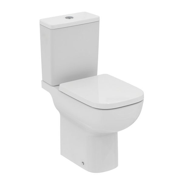 Ideal Standard i.life A Rimless Comfort Height Close Coupled Toilet with Soft Close Seat - Image 5