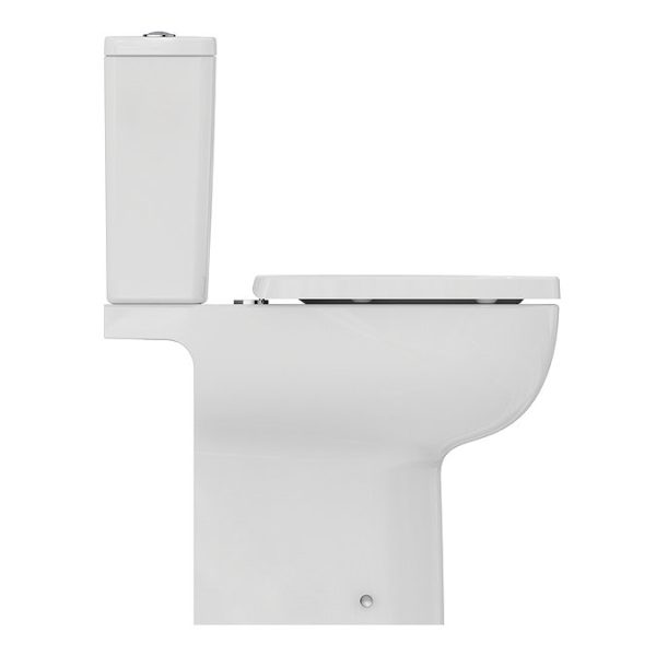 Ideal Standard i.life A Rimless Comfort Height Close Coupled Toilet with Soft Close Seat - Image 2