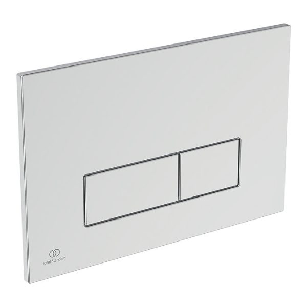 Ideal Standard i.Life B Rimless Toilet + Concealed WC Cistern with Wall Hung Frame (Chrome Flush Plate) - Image 5