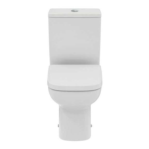Ideal Standard i.Life A Compact 6/4 Litre Rimless Close Coupled Back To Wall WC + Soft Close Seat - Image 5