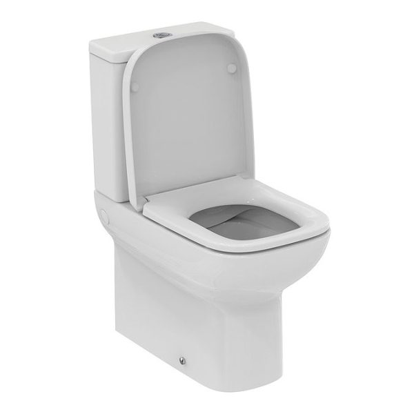Ideal Standard i.Life A Compact 6/4 Litre Rimless Close Coupled Back To Wall WC + Soft Close Seat - Image 2