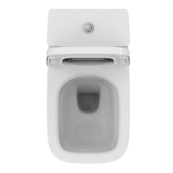 Ideal Standard i.Life A 4/2.6 Litre Rimless Close Coupled Open Back WC + Soft Close Seat - Image 5