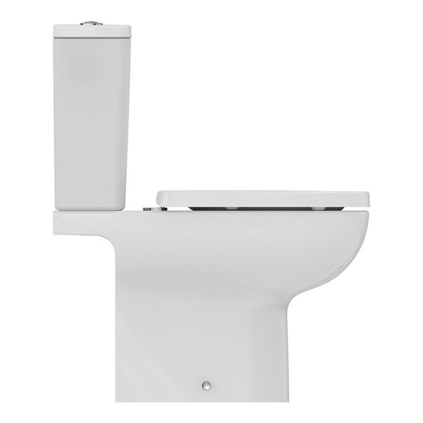 Ideal Standard i.Life A 4/2.6 Litre Rimless Close Coupled Open Back WC + Soft Close Seat - Image 6