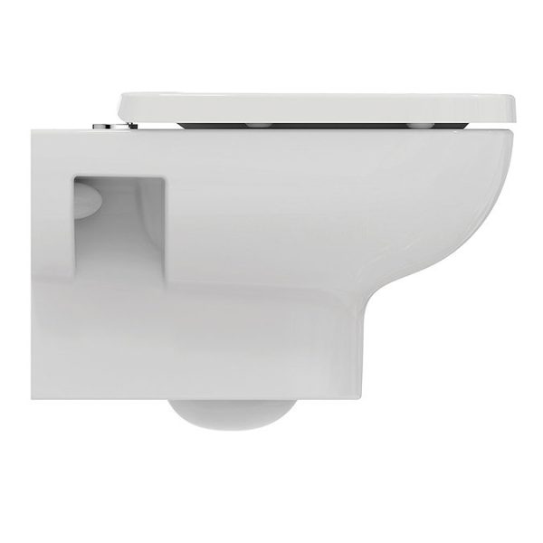 Ideal Standard i.Life A Rimless Wall Hung WC + Soft Close Seat - Image 5