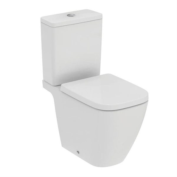 Ideal Standard i.Life B Rimless Close Coupled Open Back WC + Soft Close Seat - Image 3