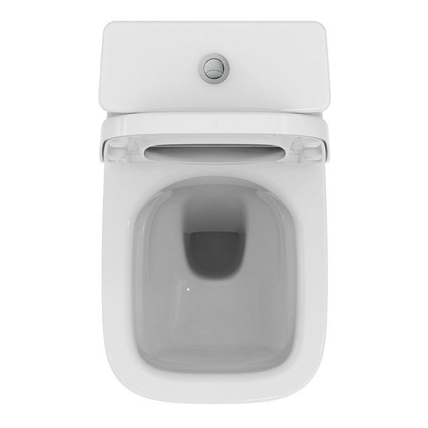 Ideal Standard i.Life S Compact 6/4 Litre Rimless Close Coupled Back To Wall WC + Soft Close Seat - Image 4