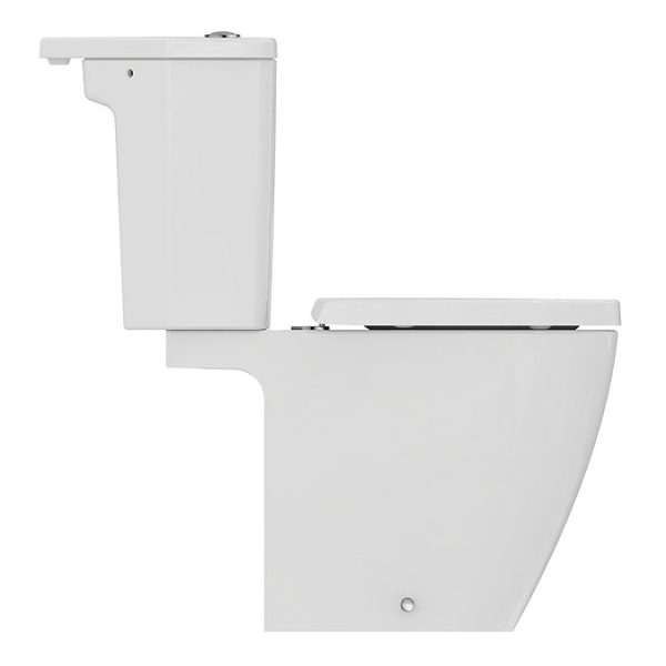 Ideal Standard i.Life S Compact Rimless Corner Close Coupled WC + Soft Close Seat - Image 2