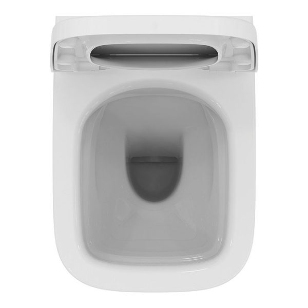 Ideal Standard i.Life S Compact Rimless Back To Wall WC + Soft Close Seat - Image 5