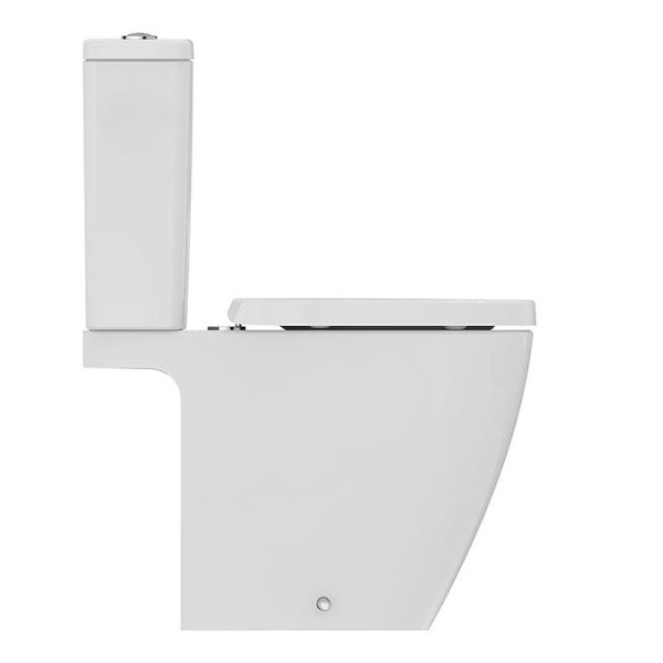 Ideal Standard i.Life S Compact 6/4 Litre Rimless Close Coupled Open Back WC + Soft Close Seat - Image 5