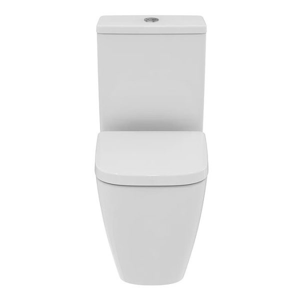 Ideal Standard i.Life S Compact 6/4 Litre Rimless Close Coupled Open Back WC + Soft Close Seat - Image 6