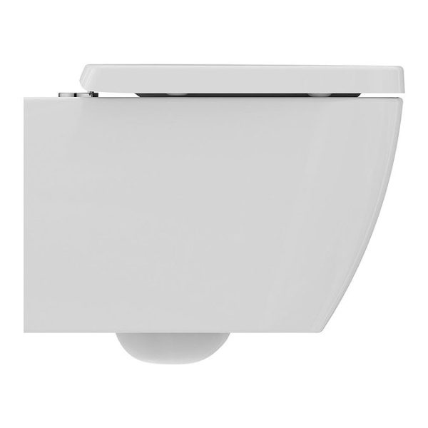 Ideal Standard i.Life S Compact Rimless Wall Hung WC + Soft Close Seat - Image 5