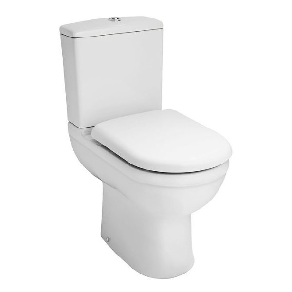 Nuie Ivo Comfort Height Close Coupled Toilet with Soft Close Seat - Image 3
