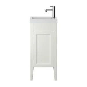 Heritage Caversham Freestanding Cloakroom Vanity Unit   Chantilly