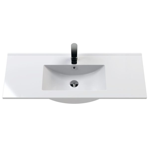 Keswick Green 1015mm Traditional Floor Standing Vanity Unit - Image 2