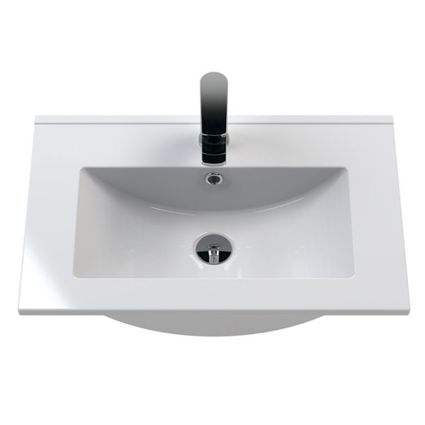 Keswick Green 620mm Traditional Floor Standing Vanity Unit - Image 3