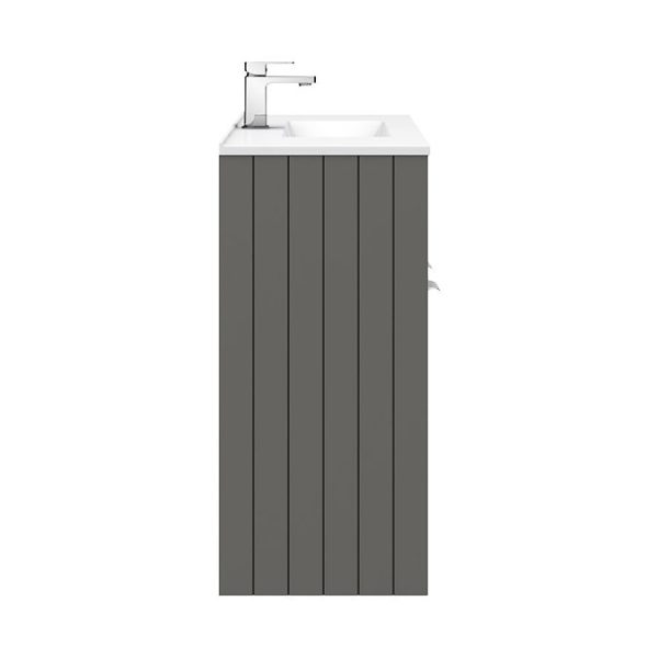 Keswick Grey 1015mm Traditional Floorstanding Vanity Unit - Image 5