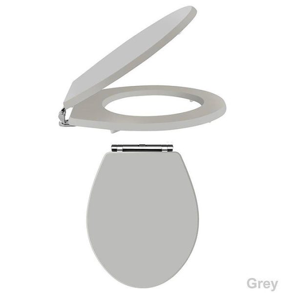 Keswick Traditional Close Coupled Toilet + Soft Close Seat - Image 5