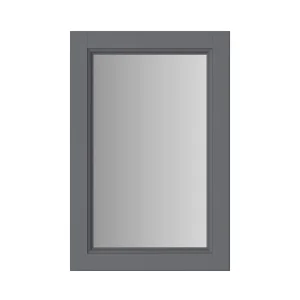 Heritage Caversham 400mm Framed Mirror   Graphite