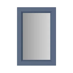 Heritage Caversham 400mm Framed Mirror   Maritime Blue